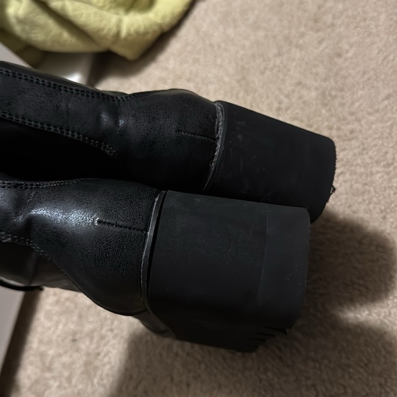 TUK platform combat boots sz 8 - Picture 7 of 8